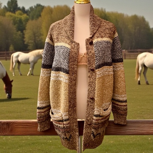 The Normal Brand Sweaters - The Normal Brand Carmy Heritage Cardigan